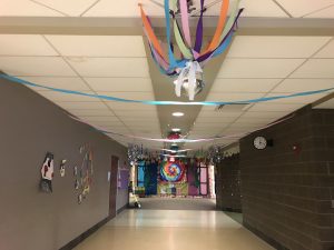 high school hallway decorating ideas