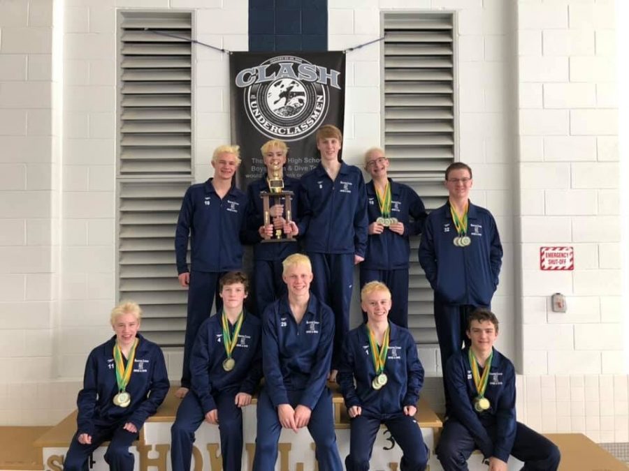 Boys+Swim+team+of+2019+led+many+successes+including+the+conference+title.+