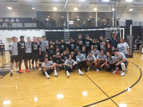 Student Council Hosts First Boys Volleyball Game