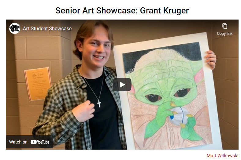 Senior Art Showcase: Grant Kruger