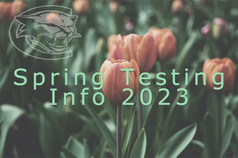Spring Testing Info 2023