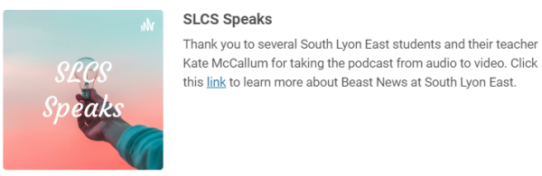 SLCS SPEAKS Launches Video Podcast
