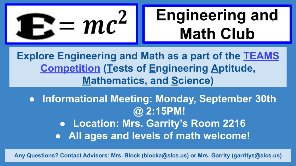 Engineering and Math Club