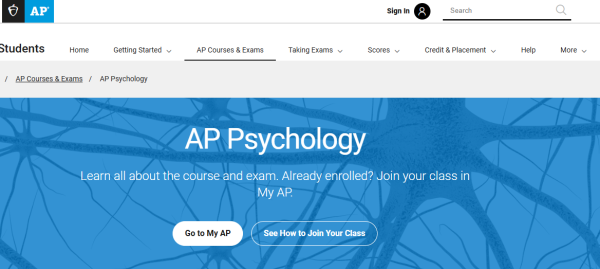 SLE Now Offers AP Psychology Class