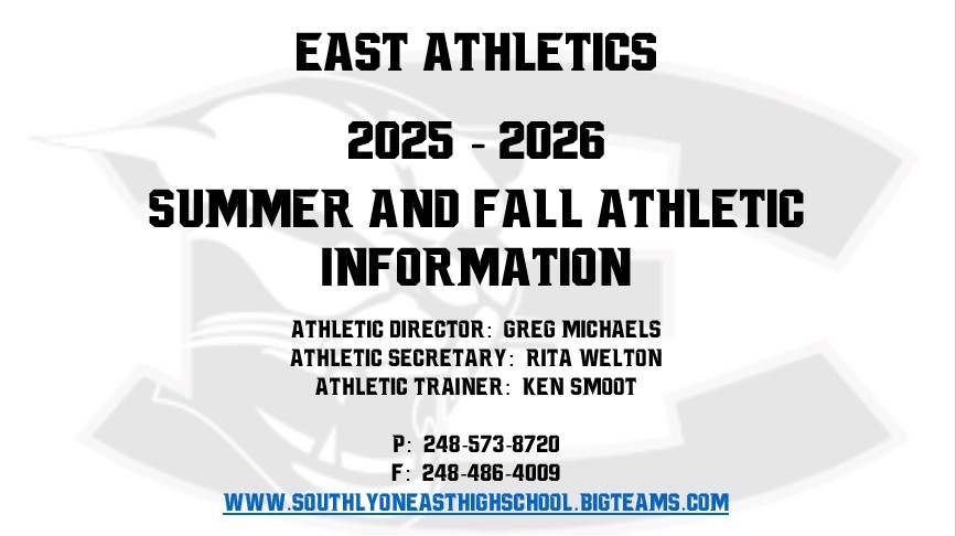 2025 SUMMER + FALL SLE SPORTS TRYOUTS