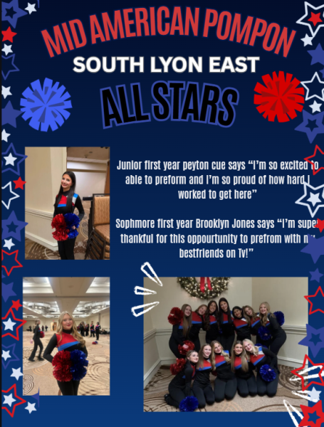 East Pompon Athletes Featured in Thanksgiving Day Parade