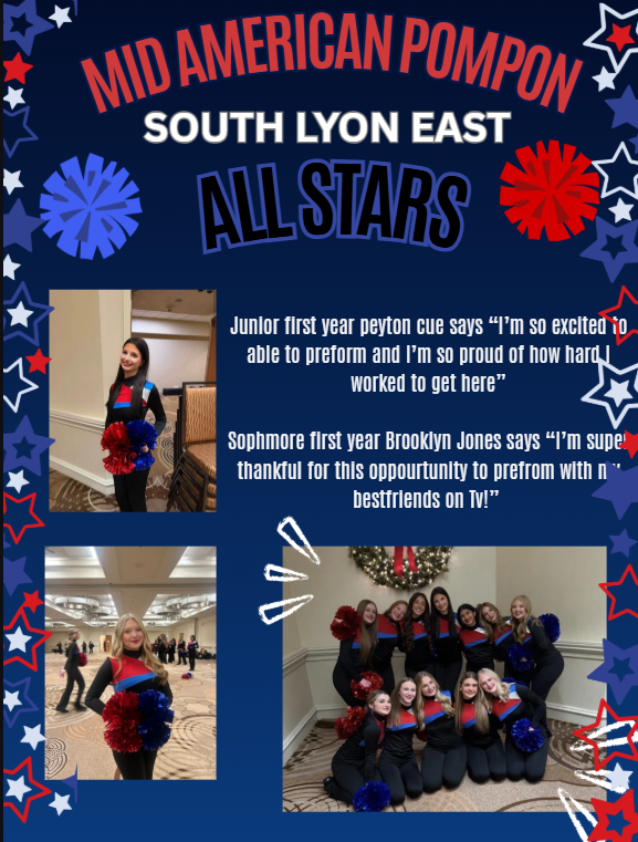East Pompon Athletes Featured in Thanksgiving Day Parade