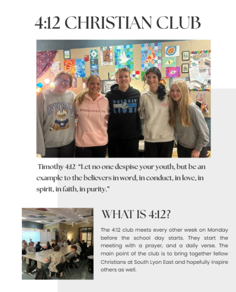 SLE 4:12 Club